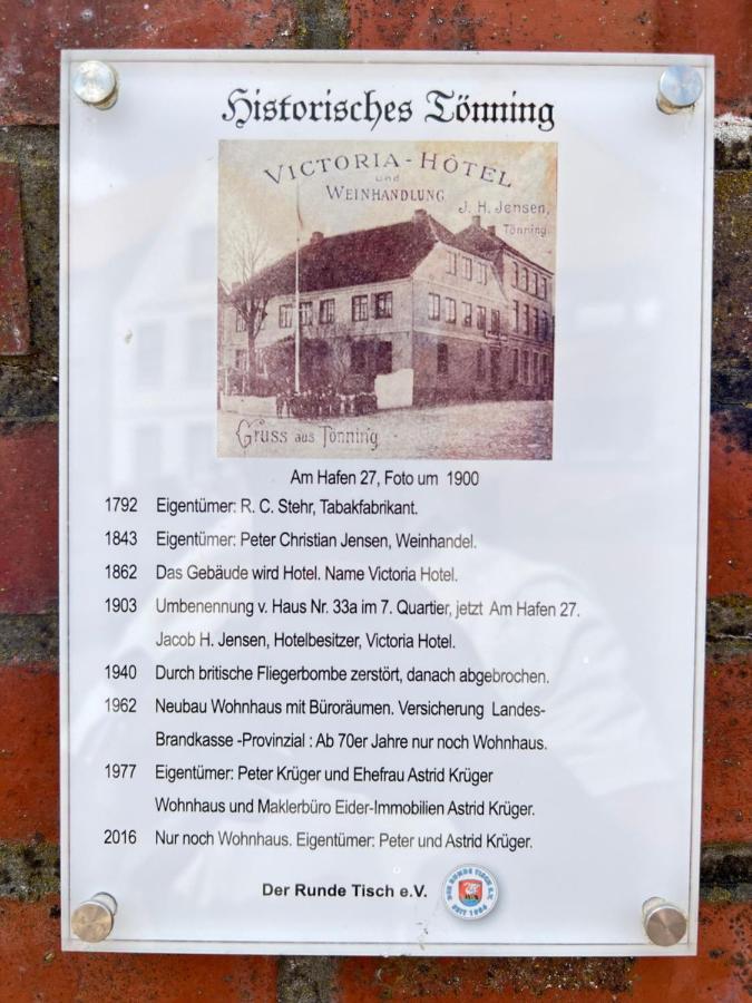 Hafenpanorama Villa Tönning Exteriör bild